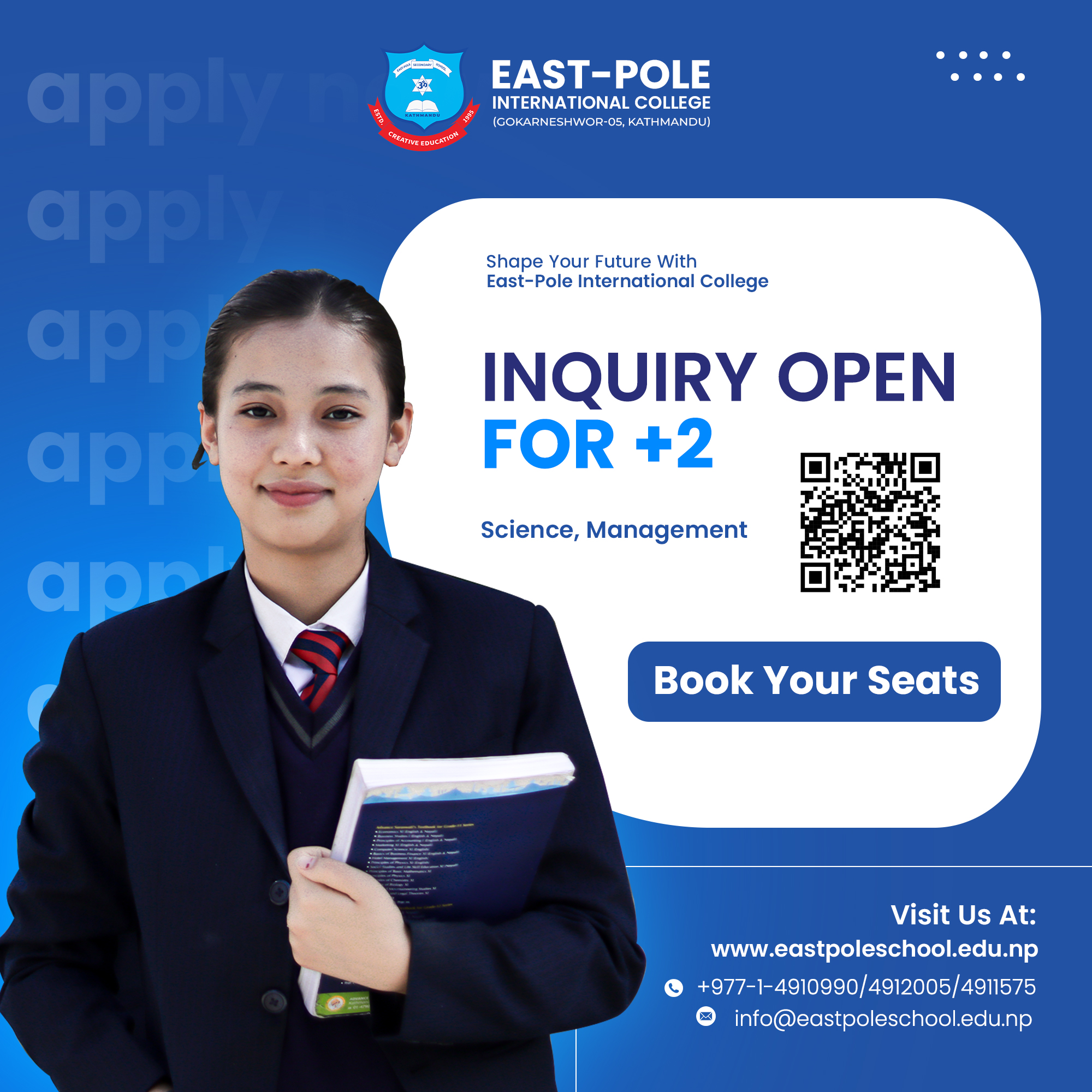 Admissions Open For +2 Level...